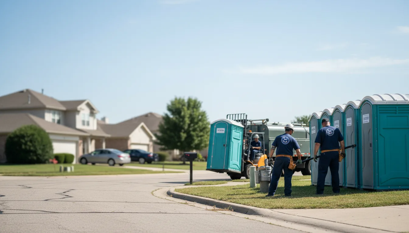 Porta Potty Rental in Stockton, CA near me